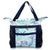 Seaside Shanty Zipper Top Tote in Navy